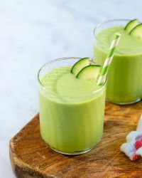 Cucumber and Avocado Juice for weight loss