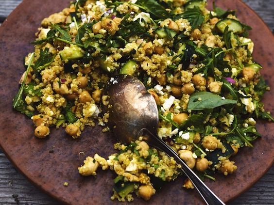 "Guava leaves infused quinoa salad"